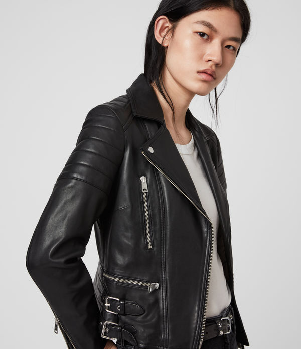 Women's Leather Jackets | Leather Biker Jackets | ALLSAINTS EU