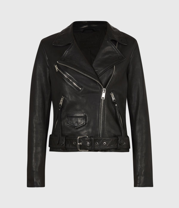 all saints leather jacket bloomingdale's