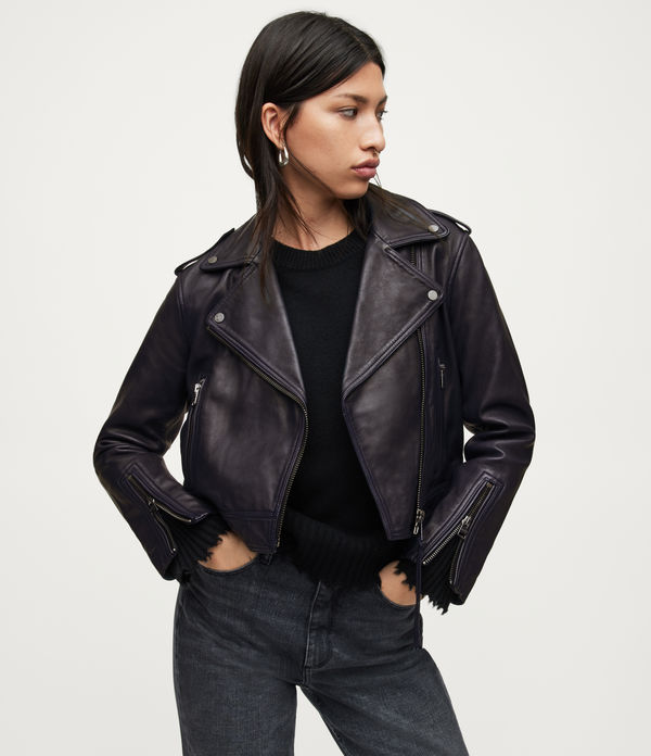 Ayra Leather Biker Jacket