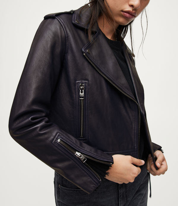 Ayra Leather Biker Jacket