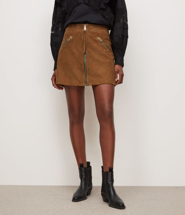 Piper Suede Skirt