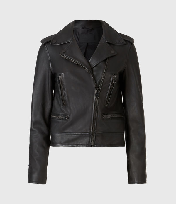 Lindell Leather Biker Jacket