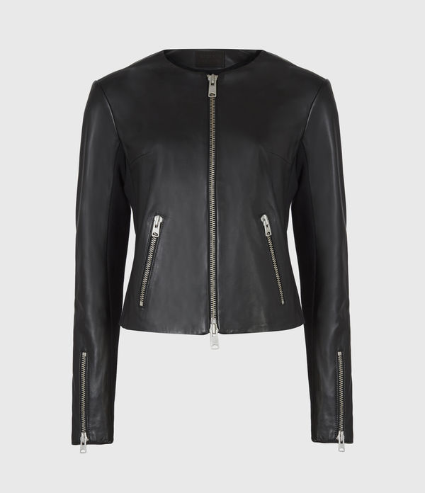 Nala Leather Biker Jacket