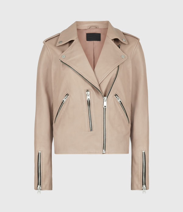 all saints pink jacket