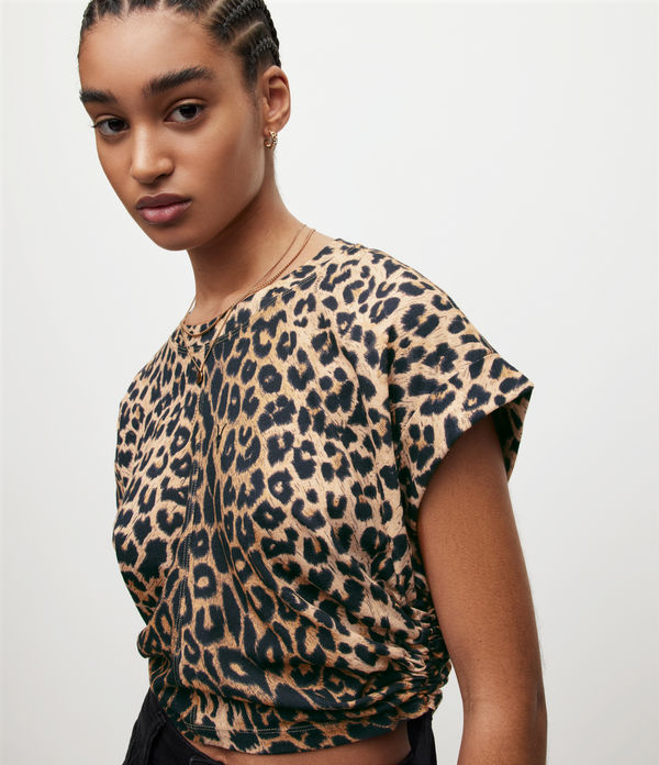 Mira Leopard Print T-Shirt