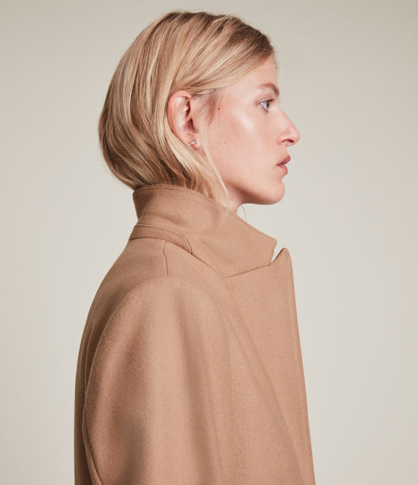 Lyris Recycled Wool-Cashmere Blend Coat