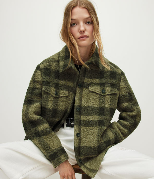Rosey Checked Jacket