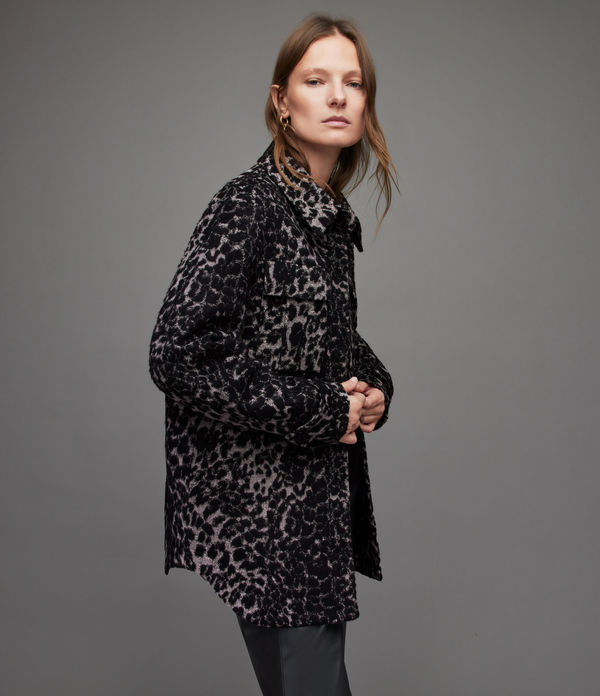 Jessa Leopard Jacket