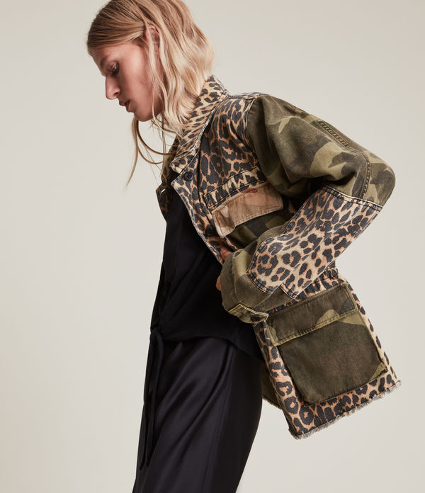 Finch Camo Leopard Jacket