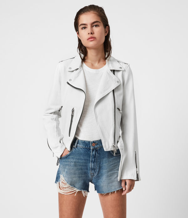 Womens Balfern Denim Biker Jacket 