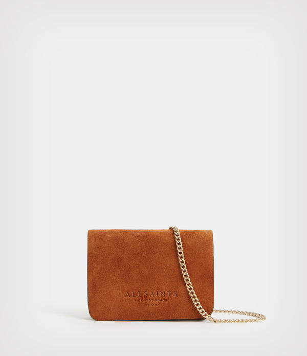 Honore Suede Cardholder