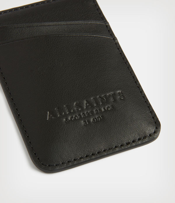 Callie Magnetic Leather Cardholder