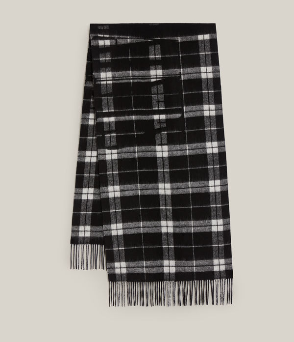 Max Check Wool Scarf
