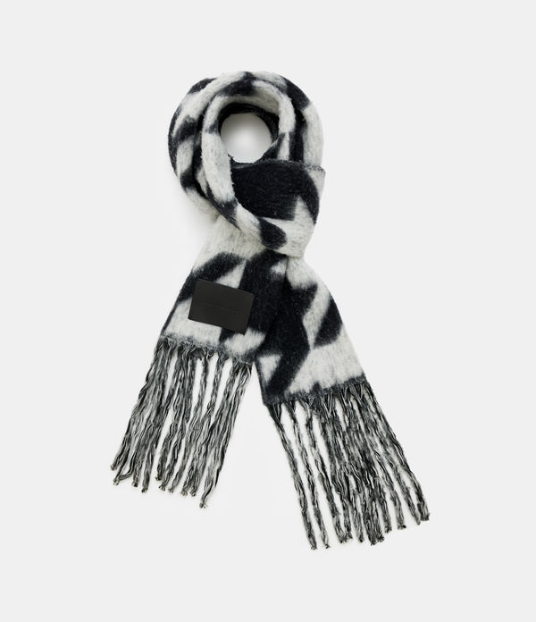 mabel houndstooth scarf