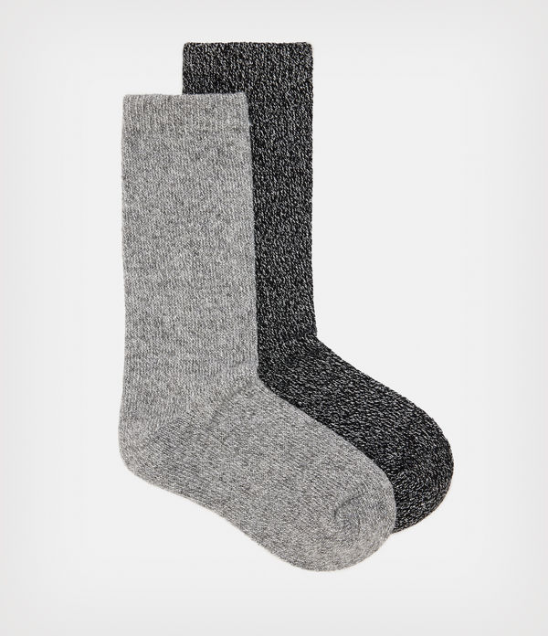 Metallic Boot 2 Pack Socks