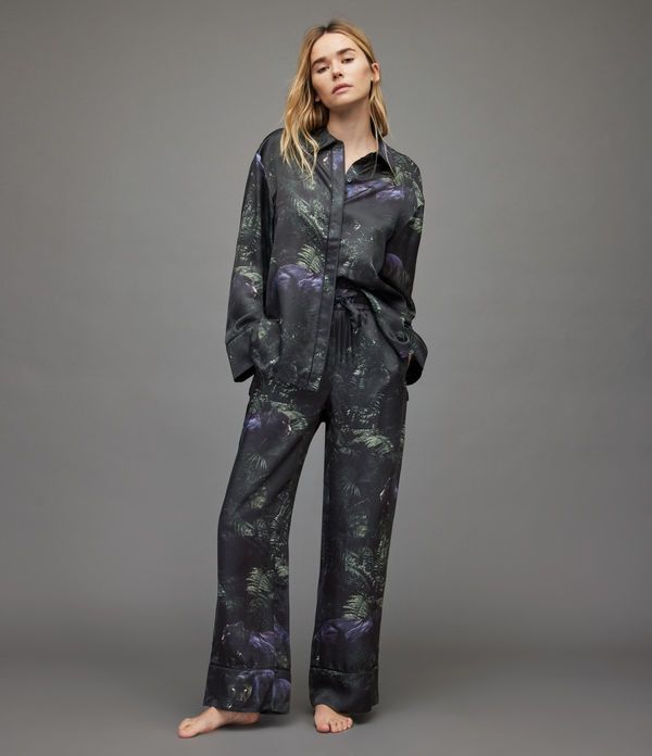 Sofi Kim Silk Blend Pyjama Pants