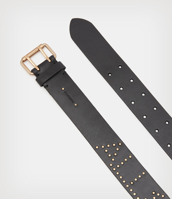 all saints suede belt