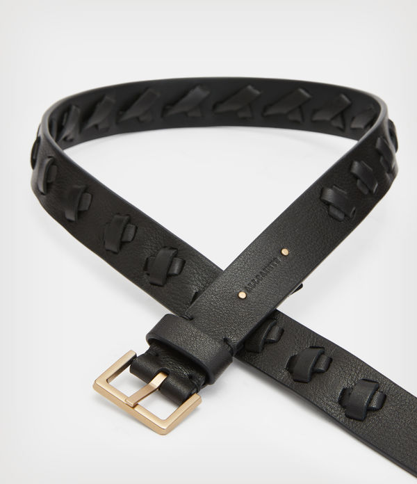 Julia Leather Knotted Belt