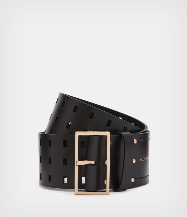 Marin Wide Leather Belt