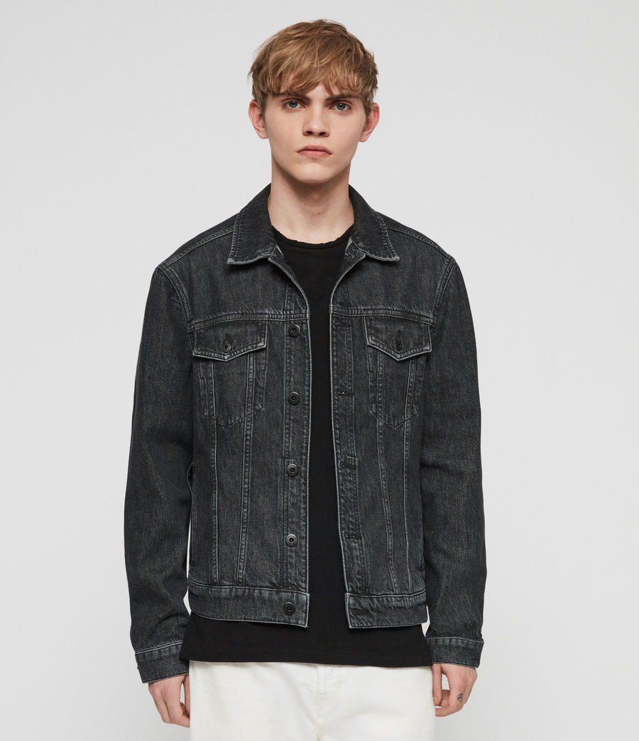 all saints jean jacket