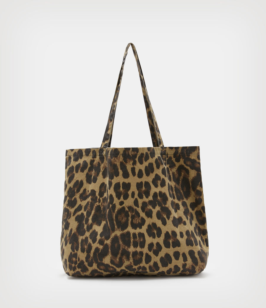 Mens Oppose Leopard Tote Bag (green_black) - Image 6