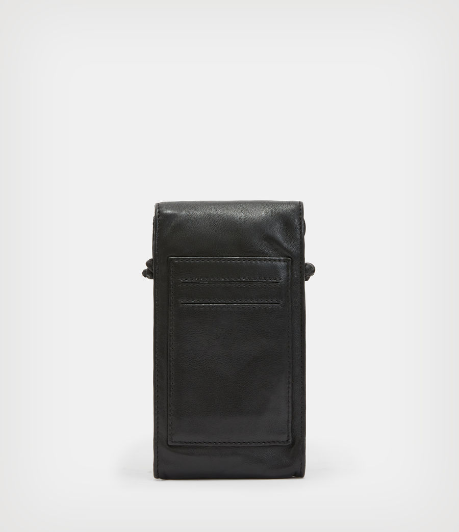 Men's Oppose Leather Phone Pouch (black) - Image 7