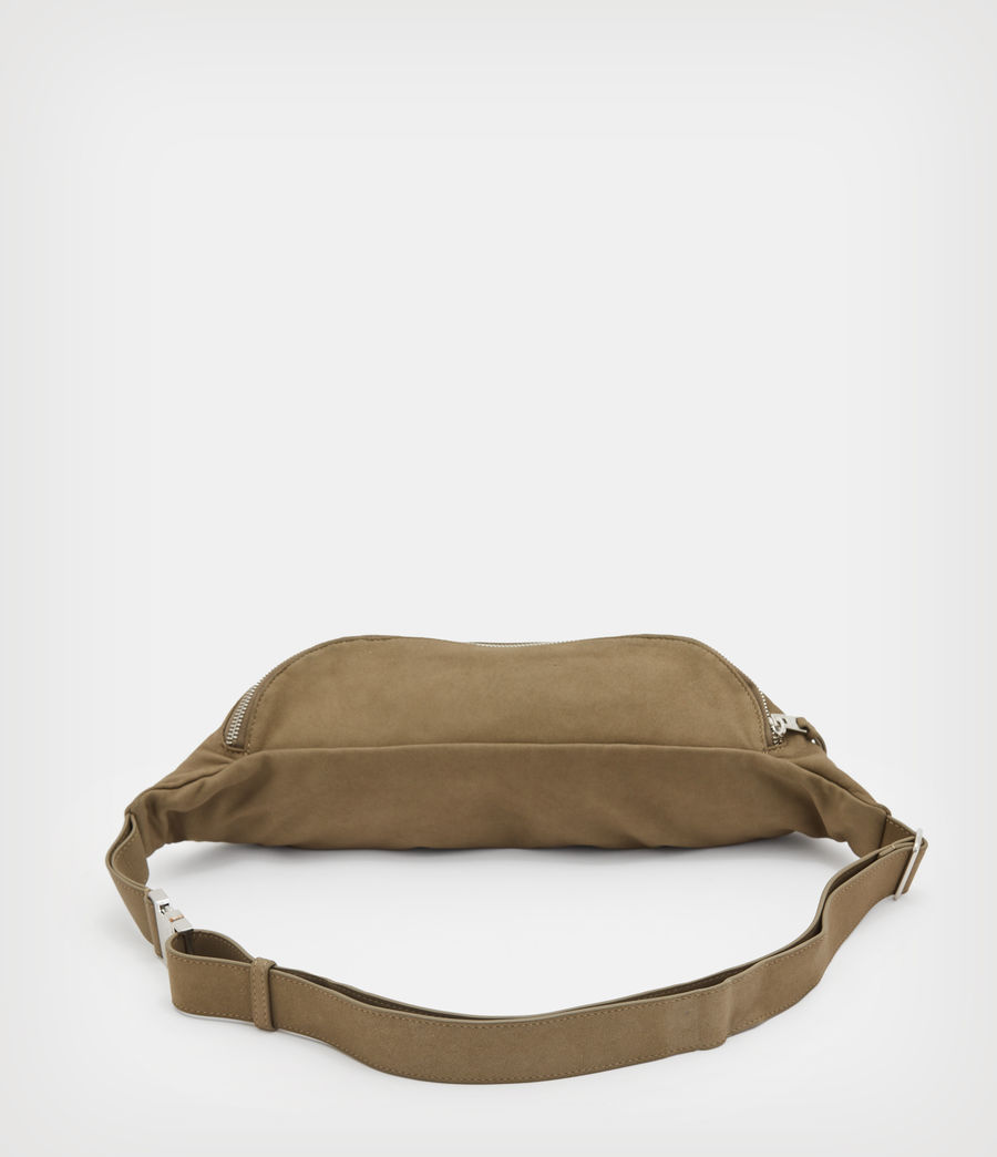Men's Oppose Leather Bum Bag (khaki) - Image 7