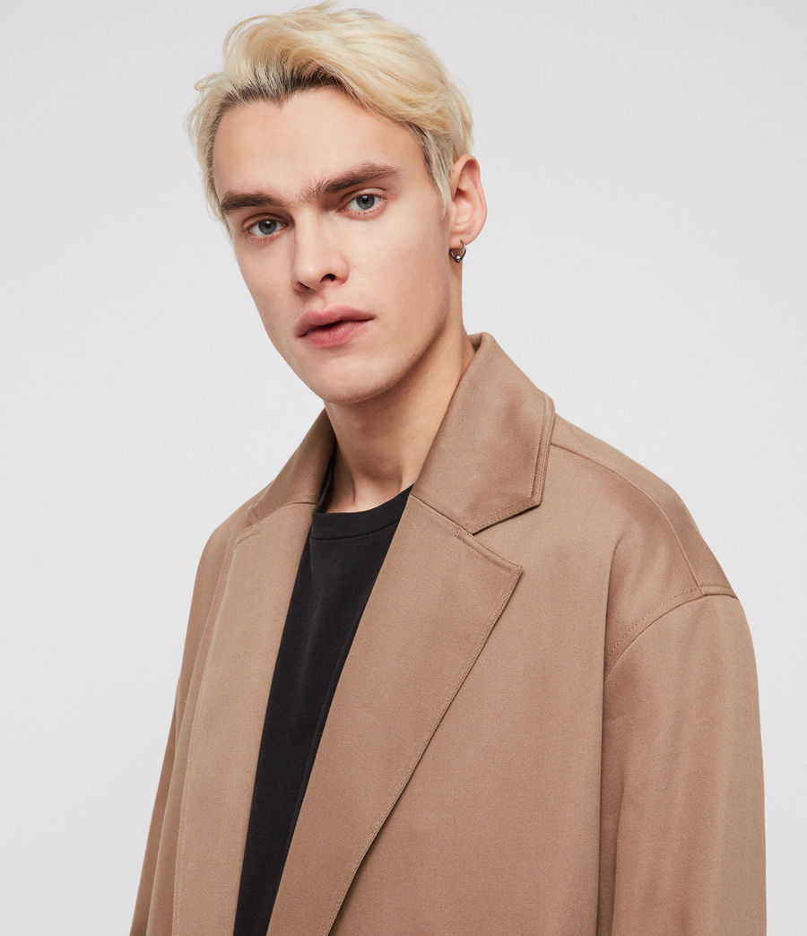 all saints trench coat mens