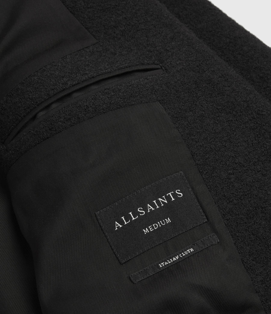 ALLSAINTS US: Mens Grafton Wool Coat (black)