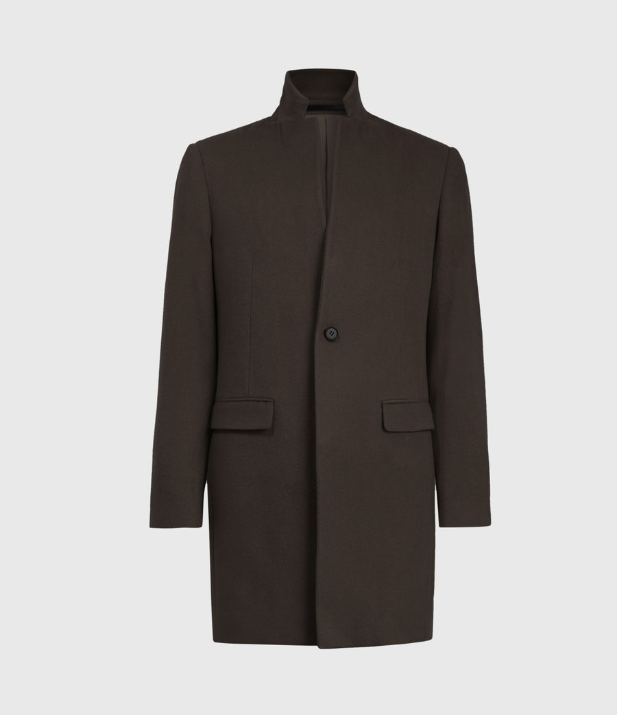 ALLSAINTS UK: Mens Manor Wool Coat (oatmeal_marl)