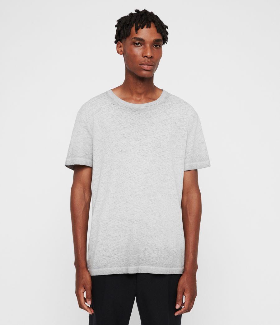 ALLSAINTS EU: Mens Edgar Crew T-Shirt (grey)