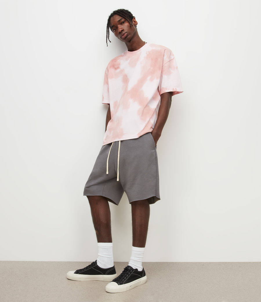Hommes T-Shirt Coton Kura Tie-Dye (ceramic_pink) - Image 3