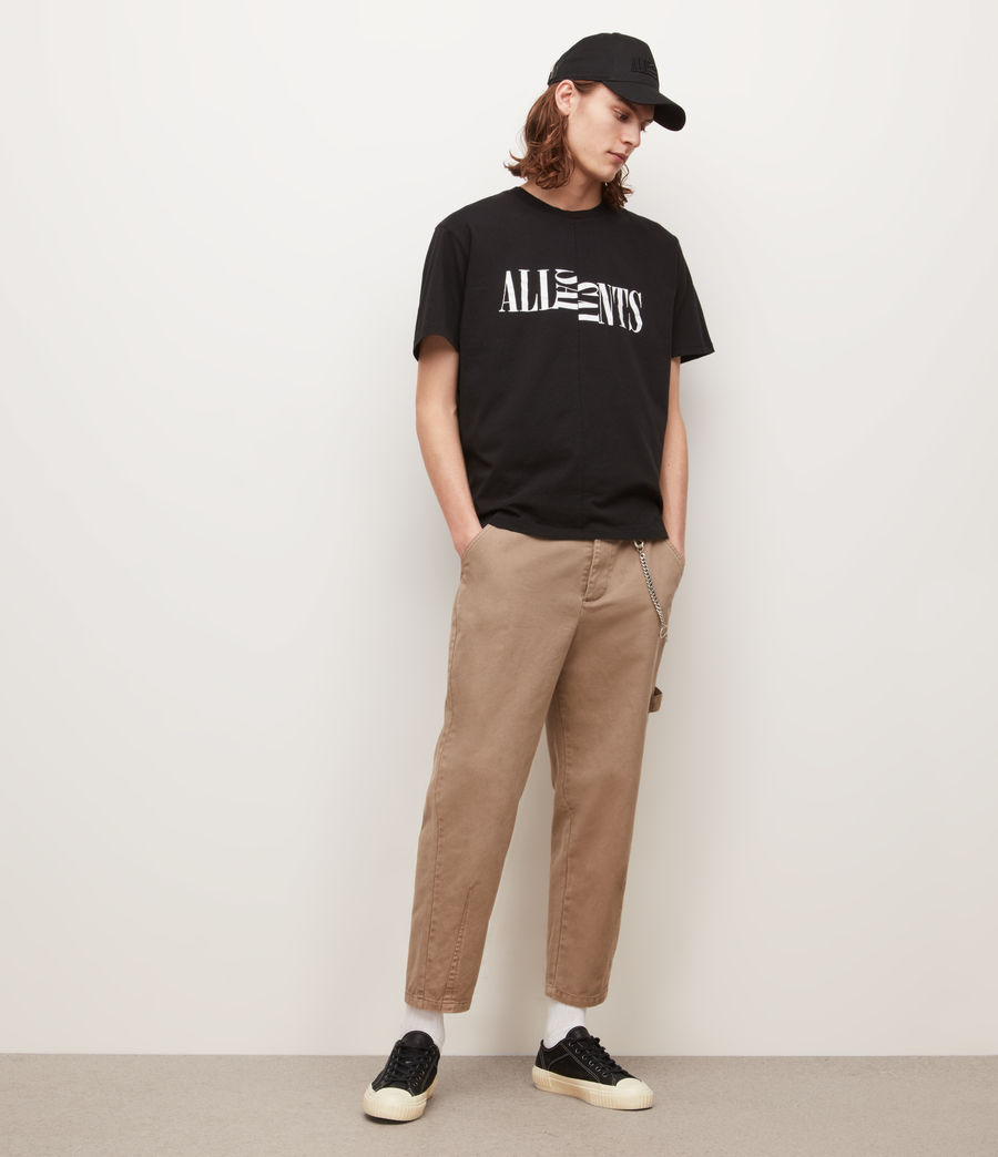 Men's Nico Crew T-Shirt (jet_black) - Image 5