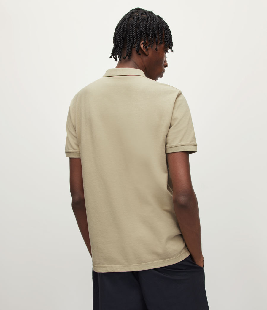 Mens Reform Short Sleeve Polo Shirt (clay_green) - Image 4