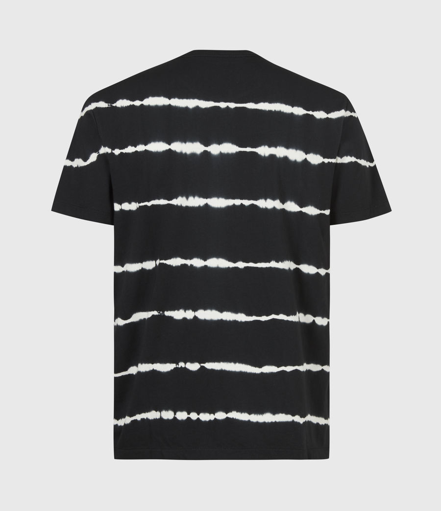 ALLSAINTS US: Mens Vagos Crew T-Shirt (wshd_blk_chalk_wht)