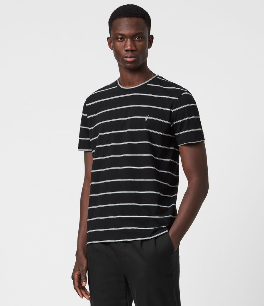 allsaints striped shirt