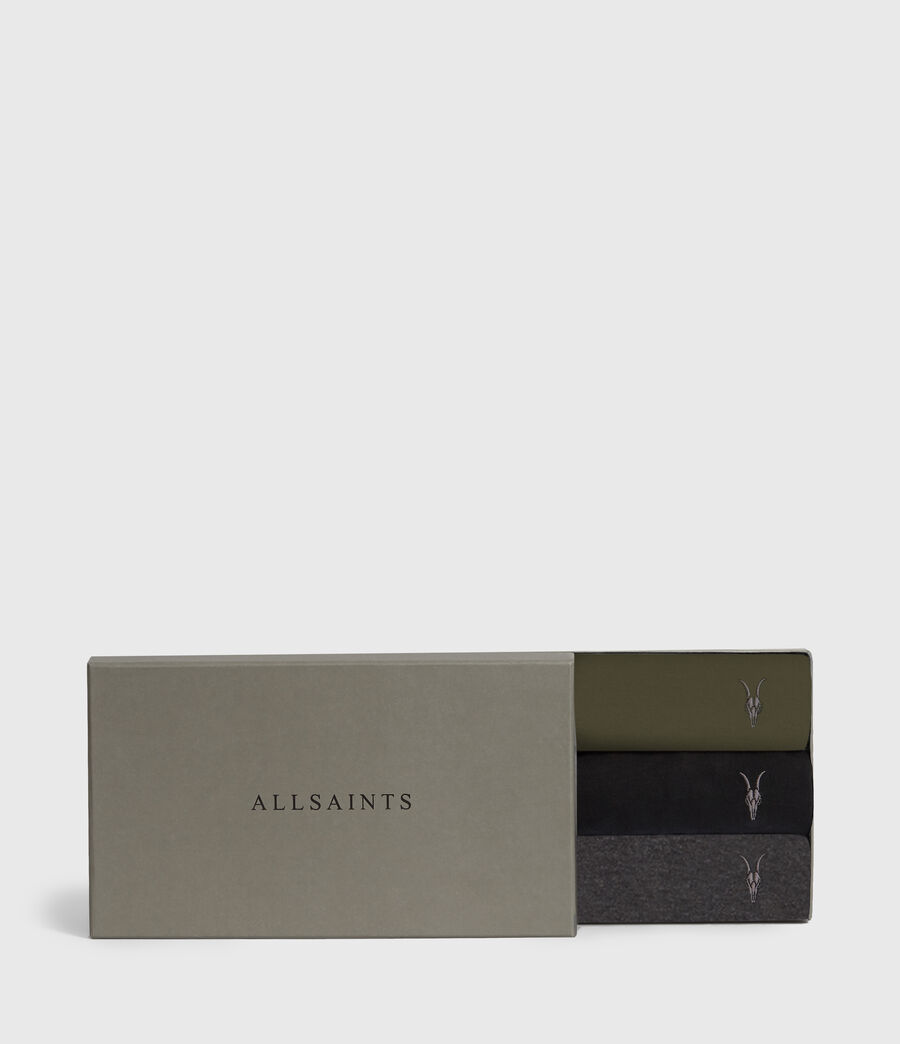 all saints men's 3 pack t shirts
