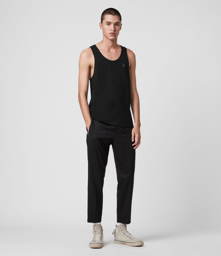 Men's Tonic Vest (jet_black) - Image 3