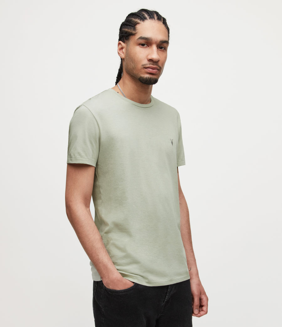Men's Tonic Crew T-Shirt 3 Pack (grey_green_flint) - Image 2