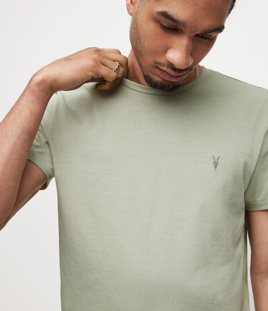 Hommes Pack de 3 T-Shirts Tonic (grey_green_flint) - Image 3