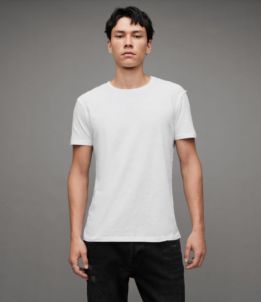 Herren Figure Crew 2er Pack T-Shirts (white) - Image 2