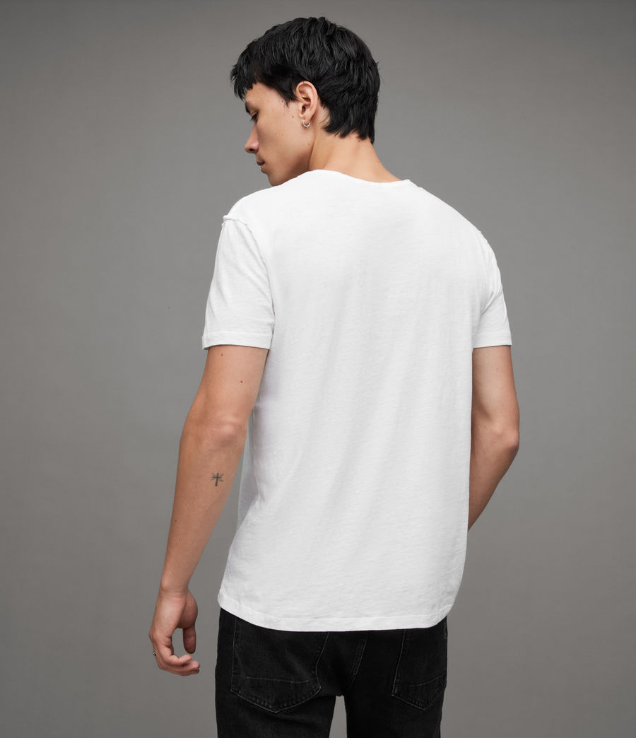 Herren Figure Crew 2er Pack T-Shirts (white) - Image 6