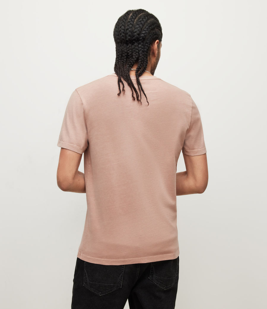 Mens Ossage Crew T-Shirt (eventide_pink) - Image 4