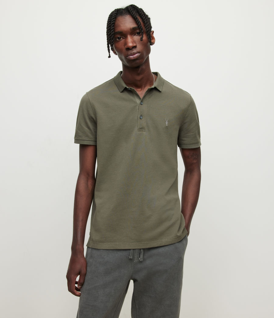 Mens Reform Short Sleeve Polo Shirt (sacremento_green) - Image 1