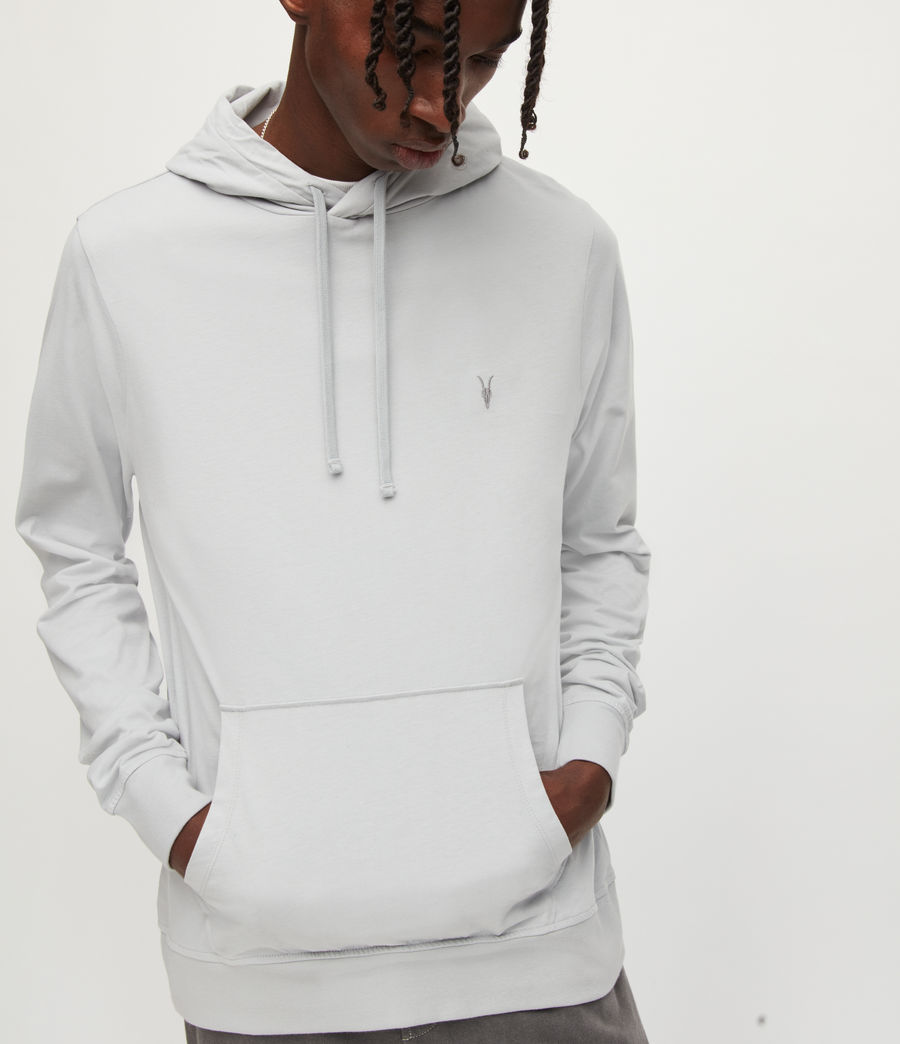 Mens Brace Pullover Hoodie (misted_grey) - Image 2