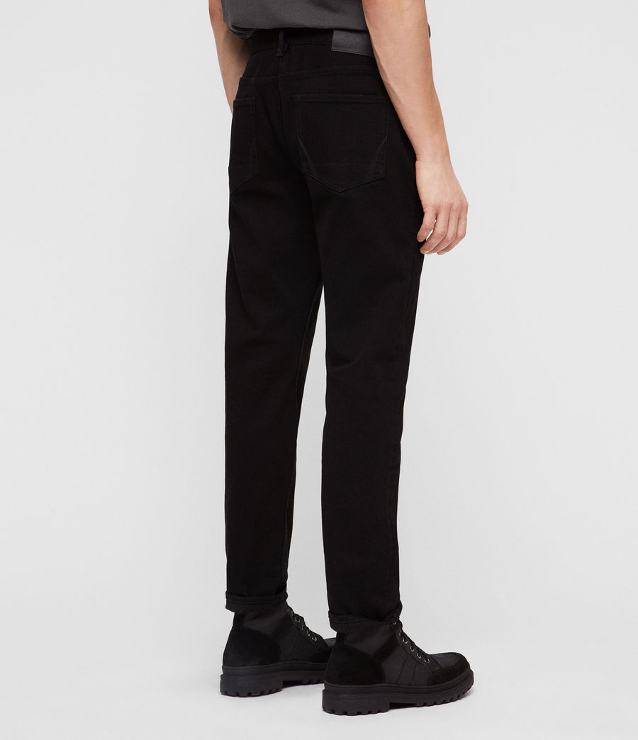 jet black denim jeans