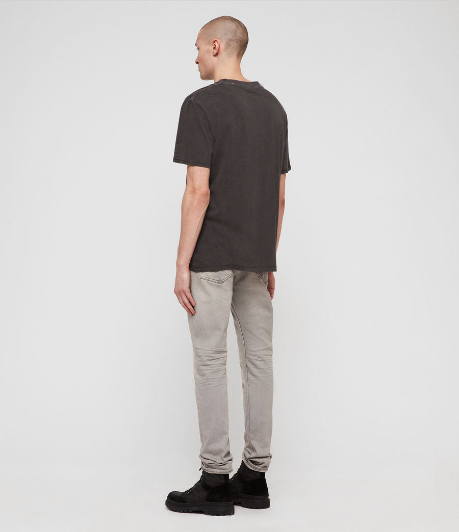 gray skinny jeans mens
