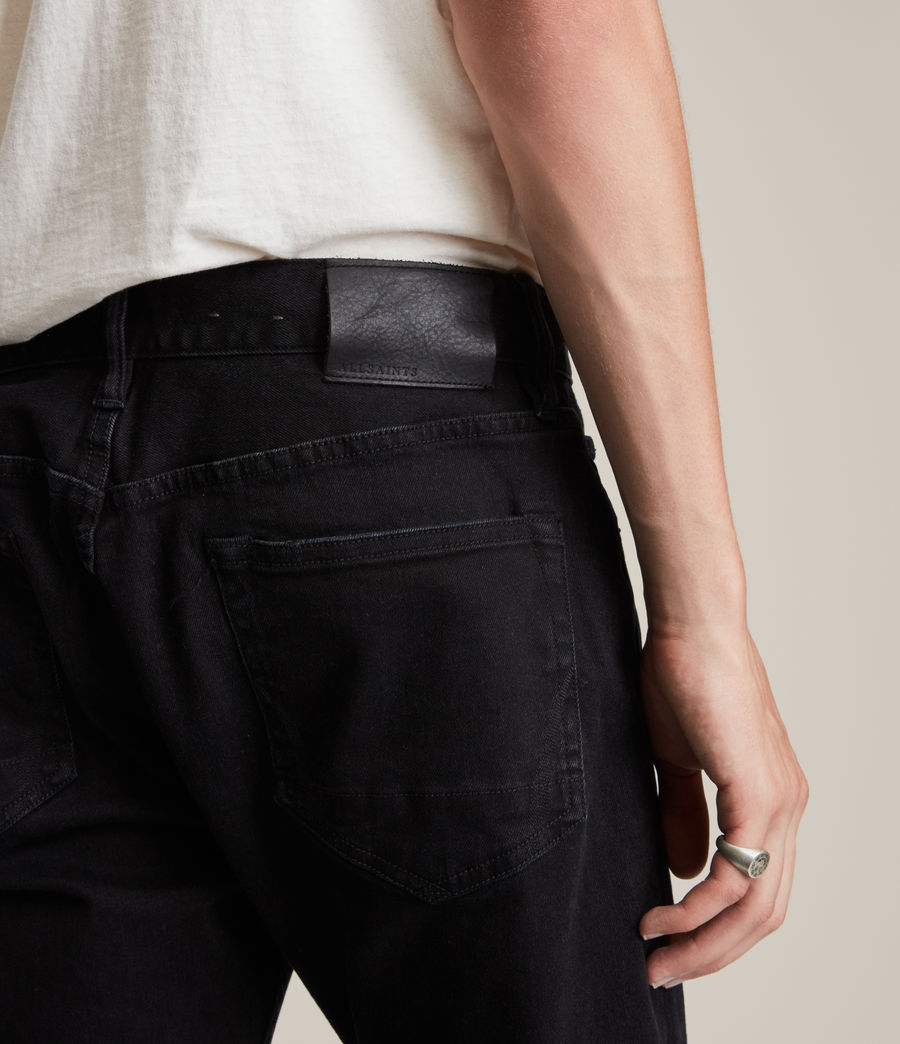 Men's Rex Slim Jeans (jet_black) - Image 3