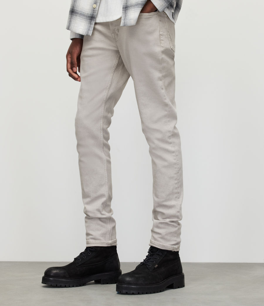 Mens Rex Overdyed Slim Jeans (cool_grey) - Image 1
