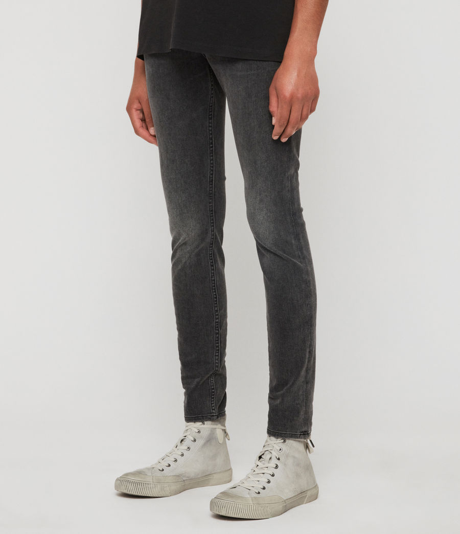 dark grey skinny jeans